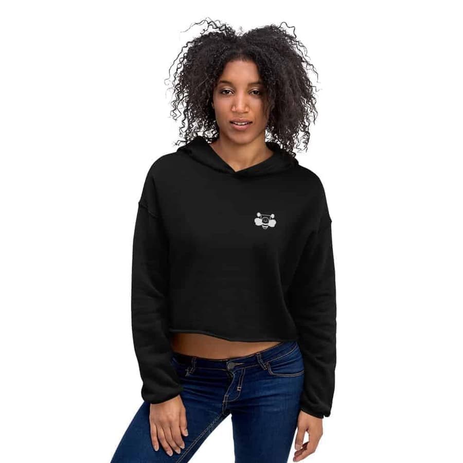 PAZFIT Bee Crop Hoodie - Image 3