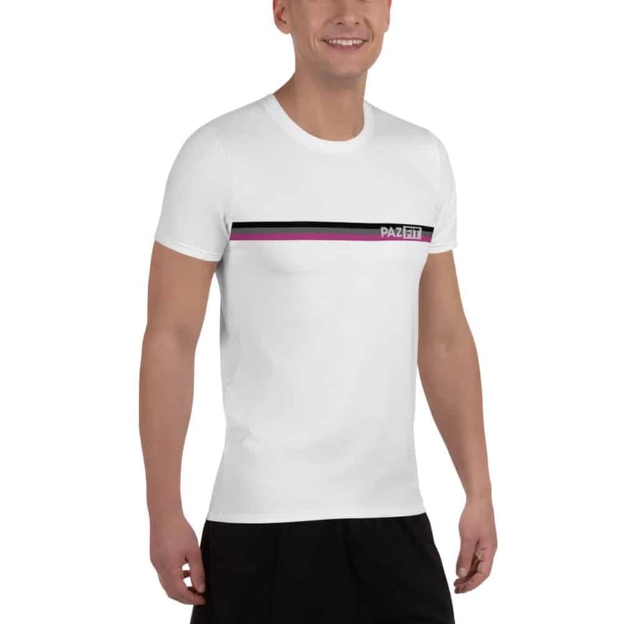 PAZFIT Stripe Men’s Sports T-shirt - Image 3