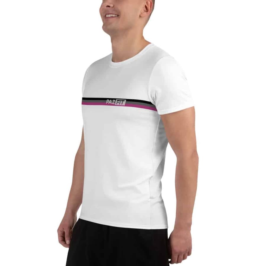 PAZFIT Stripe Men’s Sports T-shirt - Image 4