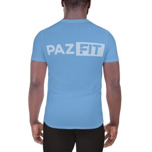 PAZFIT Men's Sports T-shirt (Midday Sky Blue)